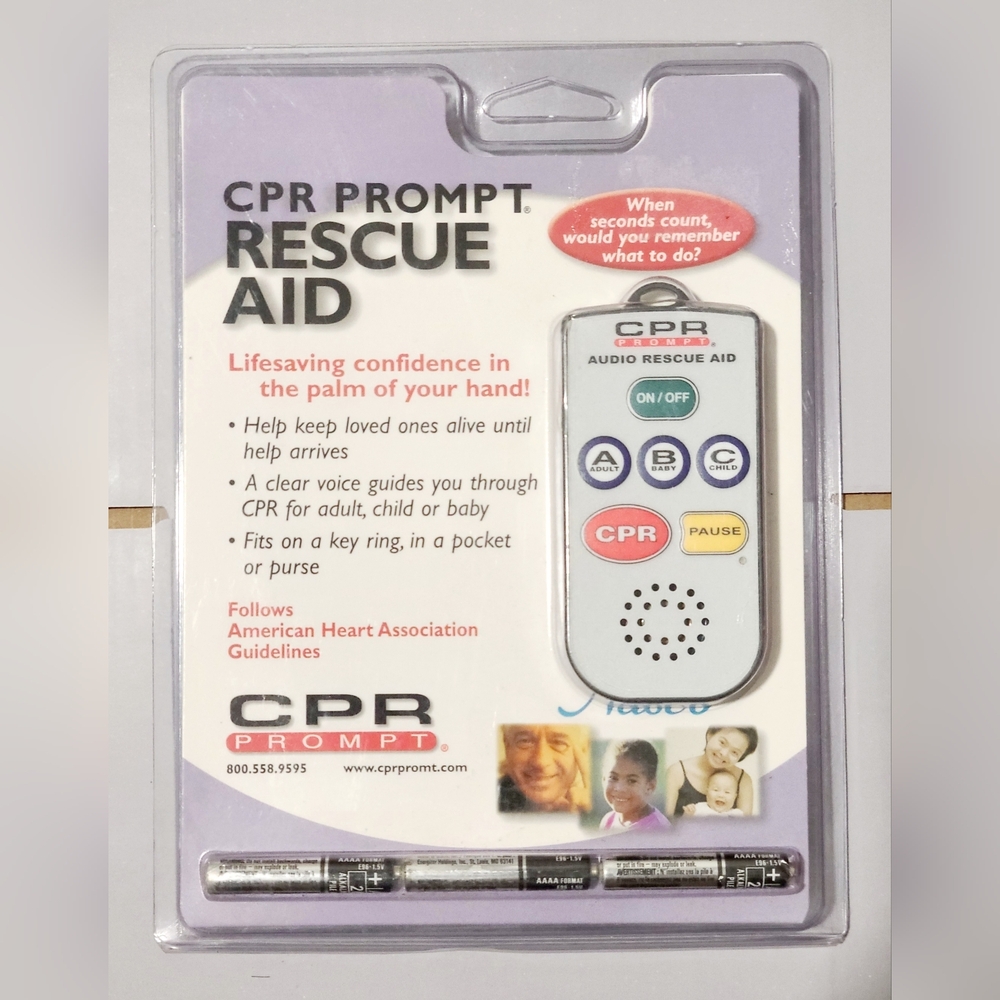 CPR Prompt Rescue Aid Model CPR200 Nasco emergency lifesaving Device Brand New
